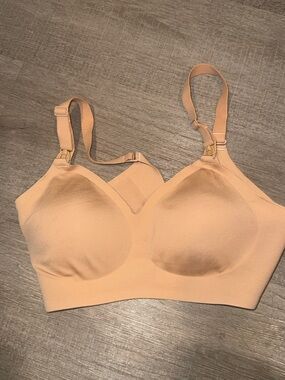 Momcozy Seamless Nursing & Maternity Bra - Beige Sz Med